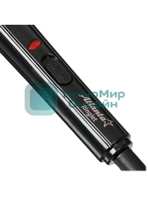 Щипцы для завивки волос Atlanta ATH-6645 черный, 28 мм, 200 °C, 1 режим