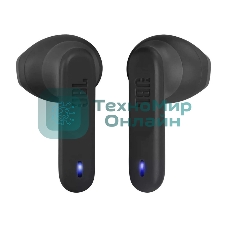 Наушники TWS JBL Wave Flex черный, вкладыши, Bluetooth, быстрая зарядка, до 8 ч