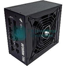 Блок питания 1STPLAYER PS-850SP, 800Вт, 80 PLUS Gold, 140мм, модульный, черный