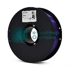 Филамент Crown Micro CM-FILPLASD010RP PLA Silk двойной 1.75 1кг красный-пурпурный