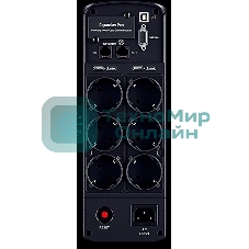 Источник бесперебойного питания Cyberpower CP1350EPFCLCD Line-Interactive 1350VA/810W USB/RS-232/RJ11/45 (6 EURO)