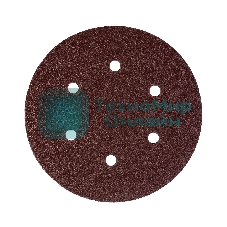 Круг шлифовальный PATRIOT на липучке, 150 мм, 6 отверстий, Р120, 5 шт