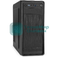 Компьютерный корпус Miditower ExeGate XP-332UC-UNS500 (ATX, БП UNS500 с вент. 12см, 2хUSB 3.0/1хTypeC, аудио, черный)