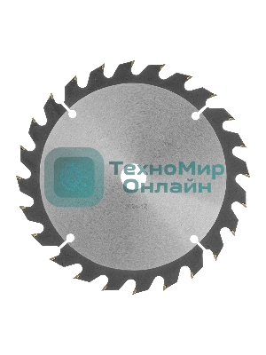 Пильный диск по дереву Denzel ф185х 20 мм, 24 зубьев 733307