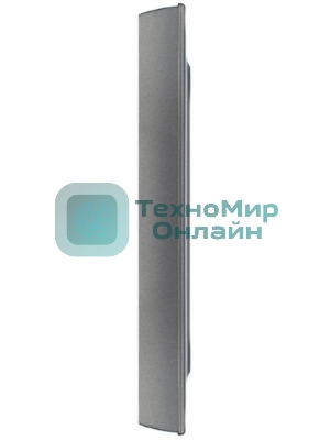 Рамка 3-мест. IEK BRITE РУ-3-БрС сталь