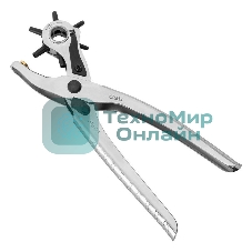 Револьверный дырокол для кожи 6-в-1 Deli DL1919С 9