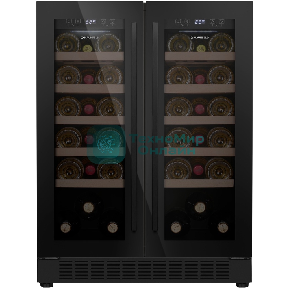 Винный шкаф встраиваемый Maunfeld MBWC-112S40