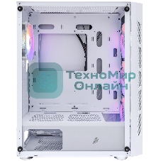 Компьютерный корпус 1STPLAYER FIREBASE XP White/ATX/4x120мм LED fans/XP-WH-4F1-W