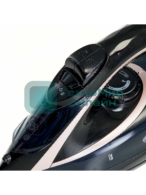 Утюг Delta Lux DE-3001 черный/бронзовым, 2000 Вт, 20±5 г/мин, 130 г/мин, 320 мл