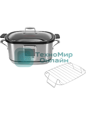 Мультиварка Rondell RDE-MC608 6л 1250Вт серебристый/серый