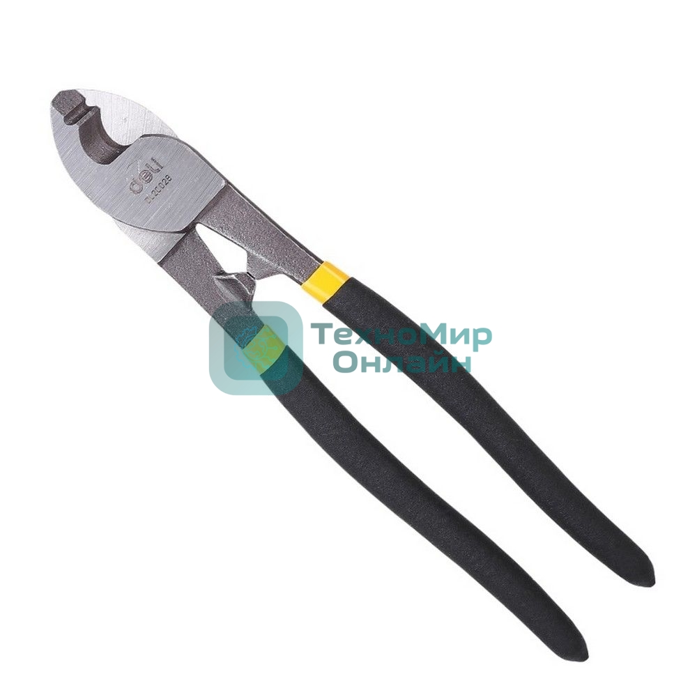 Кабелерез Deli DL20028 250мм, максимальный диаметр реза 11мм (590371)