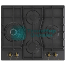 Газовая варочная панель Gorenje GW6D42CLB черный