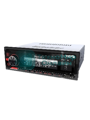 Автомагнитола Prology GT-200, 1 DIN, Bluetooth, USB Type-A, AUX, пульт ДУ