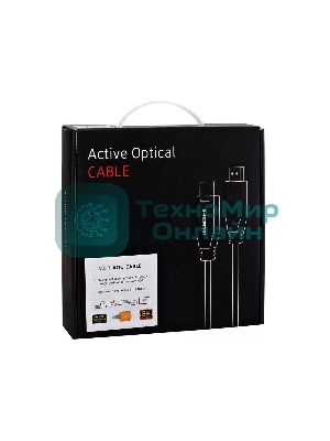 Активный оптический кабель HDMI 19M/M,ver. 2.1, 8K@60 Hz 30m Telecom TCG2120-30M