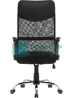 Кресло Defender ATX черный, сетка, 120 кг, механизм качания