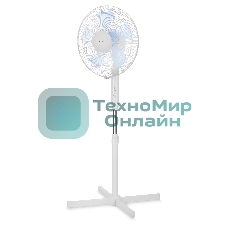 Вентилятор напольный Coolfort CF-2029 40Вт скоростей:3 белый