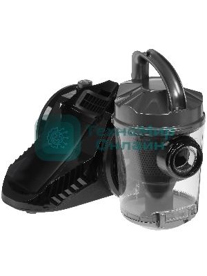 Пылесос BBK BV1503 черный/темно-серый, 320/2000 Вт, уборка сухая, пылесборник контейнер 2.5 л