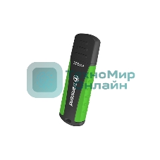 Флешка USB Transcend JetFlash 810 (TS256GJF810), 256Gb, USB 3.1, R/W 70/30, черный/зеленый