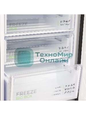 Холодильник БИРЮСА B6156 310л черный