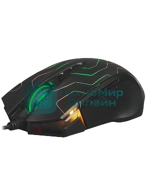 Мышь проводная A4Tech X89 Maze черный, 2400 dpi, USB, кнопки - 8