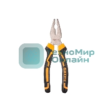 Плоскогубцы Вихрь 200 мм., никелированные, двухкомпонентные рукоятки