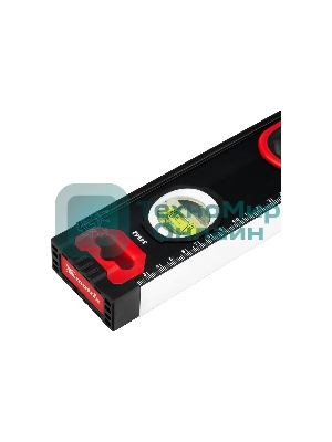 Уровень алюминиевый Matrix, усиленный, фрезерованный, 3 глазка, 2 комп. рукоятки, 800 мм