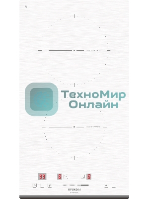 Индукционная варочная панель Hyundai HHI 3752 WG, белый