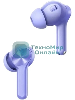 Наушники TWS Realme Buds T200 Lite фиолетовый, внутриканальные, Bluetooth, до 28 ч