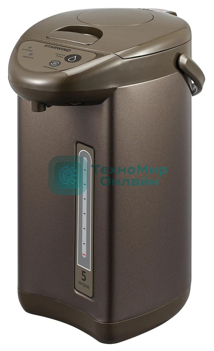 Термопот Starwind STP5171 5 л, 750 Вт, коричневый