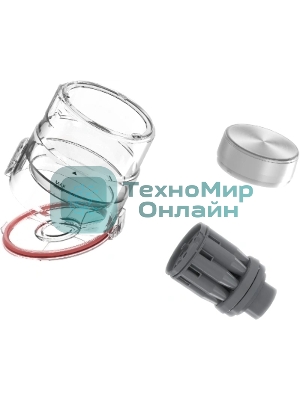 Пылесос Vitek VT-CLSAQUA_RAPID 470Вт серый стальной/серебристый