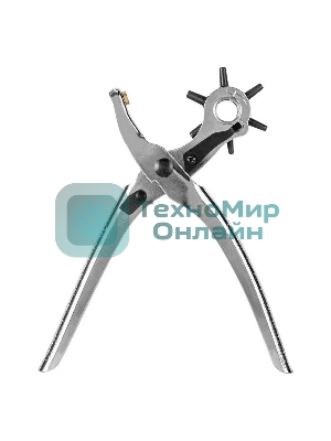 Револьверный дырокол для кожи 6-в-1 Deli DL1919С 9