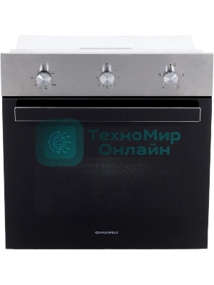 Шкаф духовой газовый Maunfeld EOGC604S, встраиваемый