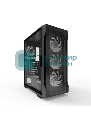 Компьютерный корпус MidiTower Zalman I3 NEO TG Black (ATX, front mesh, TG window, USB 2.0 x1, USB 3.0x2, 4x120мм RGb fan, без БП) (I3 NEO TG Black)