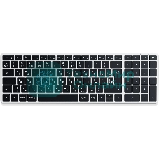 Клавиатура беспроводная Satechi Slim X2 Bluetooth Backlit Keyboard, Bluetooth, Серебристый ST-BTSX2S-RU