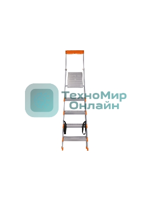 Стремянка НИКА СМ5, 5 широких ступеней