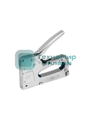 Степлер мебельный Сибртех, металлический, регулируемый, тип скобы 53, 4-14 мм