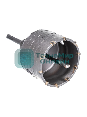 Коронка в сборе Matrix М22 x 80 мм, SDS PLUS