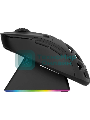 Мышь беспроводная Acer Nitro OMR404 черный, 6400 dpi, радиоканал, Bluetooth, USB, кнопки - 6