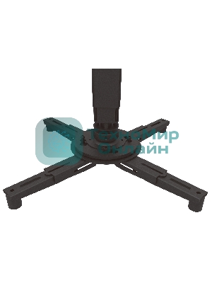 Потолочный комплект для проектора Wize Pro PRXL23A длина штанги 67,7-100,7 см, расстояние между крепежными отверстиями 404 мм,наклон +/-11°,вращение 360°, до 100 кг,черный