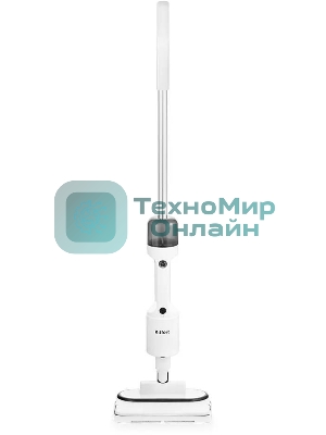 Швабра паровая Kitfort КТ-1062 1500Вт белый/черный