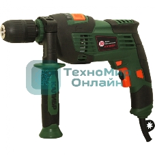 Дрель КАЛИБР ДЭ- 810ЕРУ+ 810Вт БЗП 13мм 0-2600об/мин рев удар
