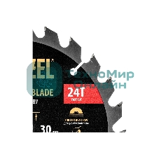 Пильный диск по дереву Denzel ф190 х 30 мм, 24 зубьев