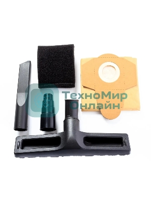 Строительный пылесос RedVerg RD-VC1200S-25S 1200Вт (уборка: сухая/сбор воды) черный