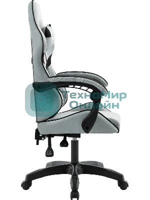 Кресло игровое Defender Savage серый/черн, класс 2, ткань