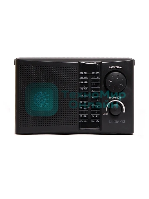 Радиоприемник ЭФИР 12 FM 64-108МГц, бат. 2*R20, 220V