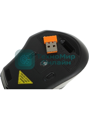 Мышь беспроводная A4Tech Fstyler FB35C серый/черный, 2000 dpi, радиоканал, Bluetooth, USB, кнопки - 6