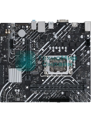 Материнская плата ASUS PRIME H610M-K D4, LGA 1700, Intel H610, 2xDDR4, 4xSATA, 1xM.2, 1xPCIe 4.0 x16, 1xPCI, 1xHDMI, 1xVGA, 1x 1Gb LAN, 2xUSB-A 2.0, 2xUSB-A 3.2 Gen 1, 3x3.5 мм, 7.1, mATX