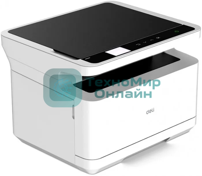 МФУ лазерное Deli M2000DNWs, A4, ч/б, печ. 25 стр/мин., 1200x1200 dpi, Ethernet, USB, Wi-Fi