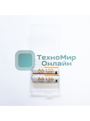 Комплект аккумуляторных батареек (Li-ion), тип АА, 1,5В,1800мВт/ч(1200мА/ч), 4акб+шнур Type-C, Сигнал