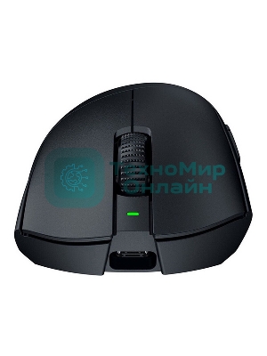 Мышь беспроводная/проводная Razer DeathAdder V3 Pro черный, 30000 dpi, радиоканал, USB, кнопки - 6
